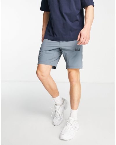 Jack Wolfskin – lauf-shorts - Grau