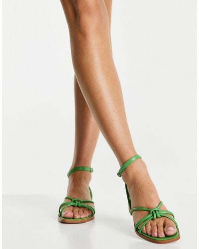 Whistles Roya Flat Strappy Sandals - Natural