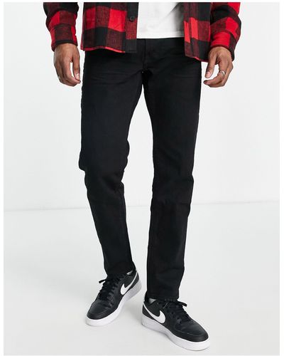 Abercrombie & Fitch – eng geschnittene jeans im stil der 90er - Schwarz