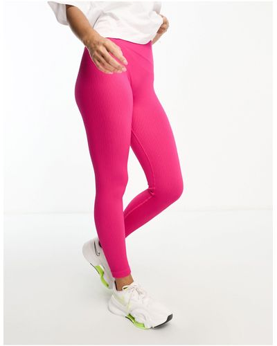 Hoxton Haus – nahtlose sport-leggings - Pink