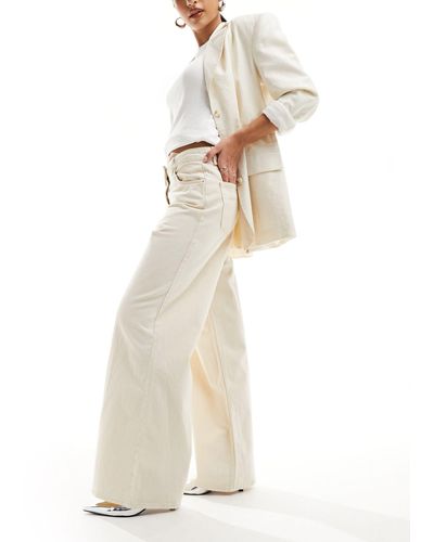French Connection Wide Leg Jeans - White