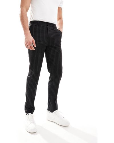 ASOS Slim Suit Trousers - Black