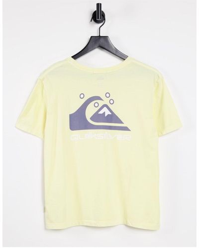 Quiksilver Standard T-shirt - Yellow