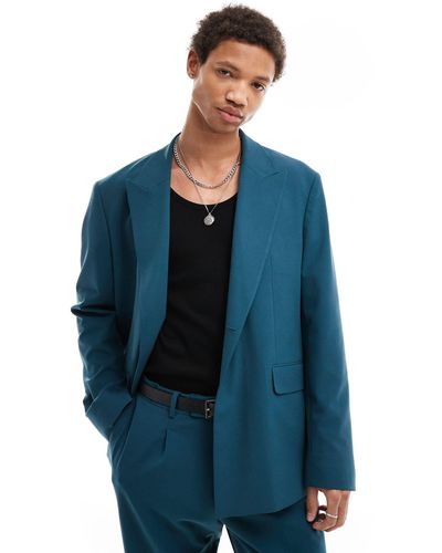 Viggo Lavoir - giacca da abito petrolio - Blu