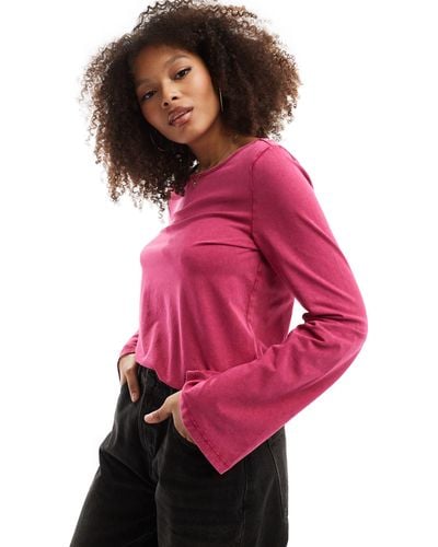 ONLY Wide Sleeve Top - Pink