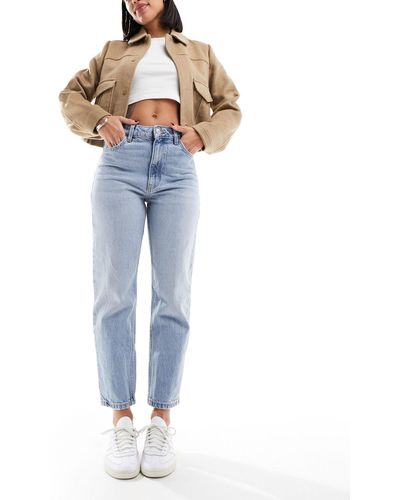 Mango – mom-jeans - Blau