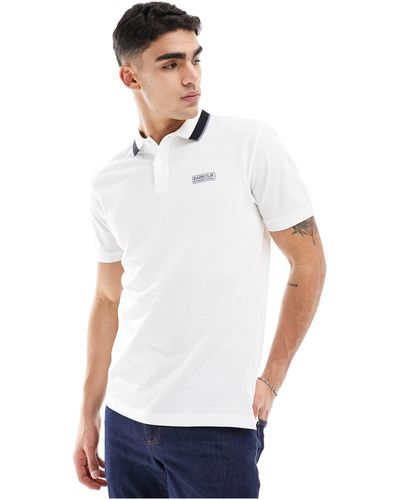 Barbour International Reamp Polo Shirt - White