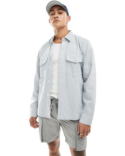 Hollister Workwear Shacket - Grey