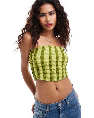 Collusion Bandeau Top - Green
