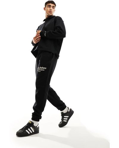 ASOS Tapered Joggers - Black