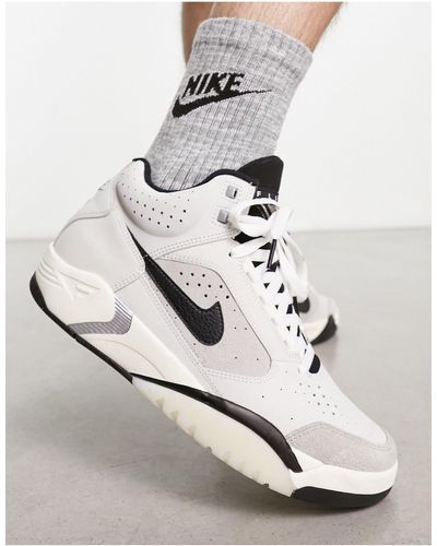 Nike – air flight mid – sneaker - Weiß