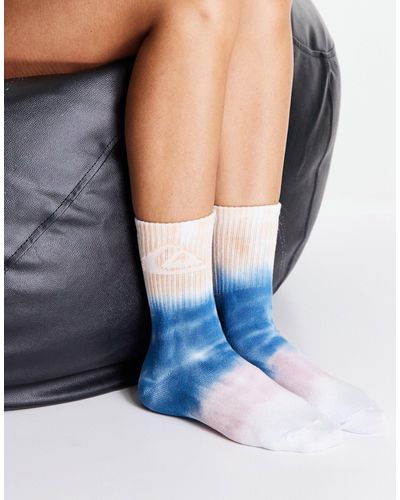 Quiksilver The Tie Dye Socks - Blue