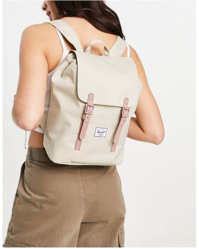 Herschel Supply Co. Retreat - petit sac à dos avec bretelles caoutchoutées - pélican et rose - Neutre