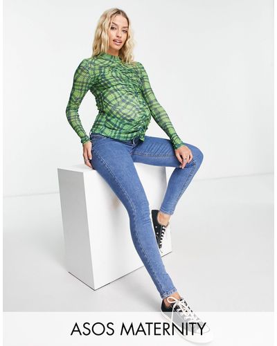 ASOS Maternity Skinny Jeans - Green