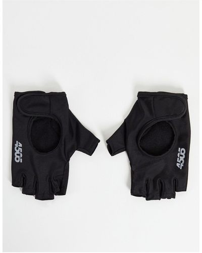 ASOS 4505 Gewatteerde Fitnesshandschoenen Zonder Vingers Met Verstelbaar Bandje - Zwart