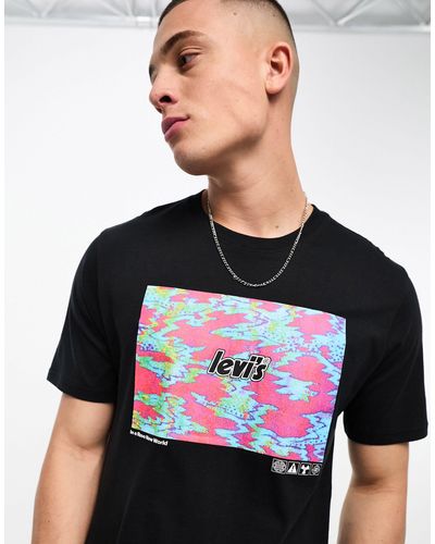 Levi's – t-shirt - Schwarz