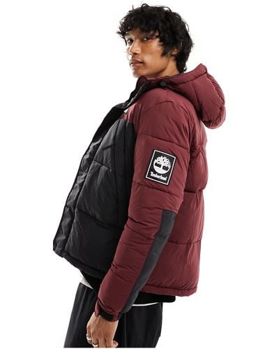 Timberland – outdoor archive – steppjacke - Rot