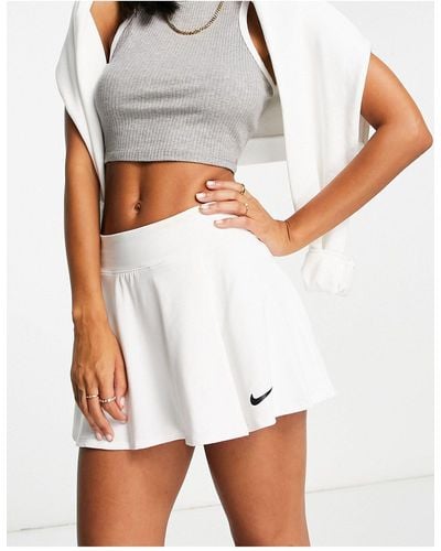 Nike Court Dri-fit Victory Tennis Skirt - White