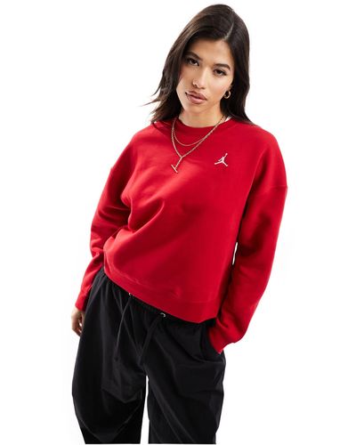 Nike Brooklyn Fleece Sweatshirt - Red