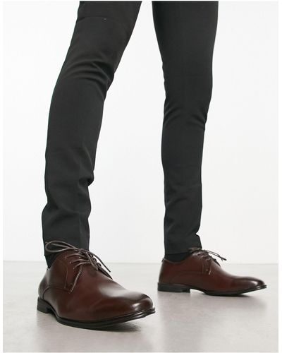 New Look Chaussures derby à lacets - marron foncé - Noir