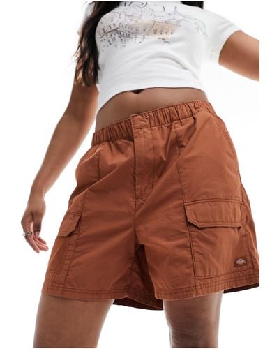 Dickies Pantalones cortos cargo color tostado fisherville - Marrón