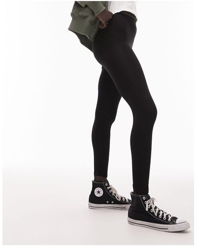 Topshop Unique Basic Ankle Length legging - Black