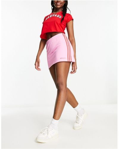 adidas Originals Island Club Mini Skirt - Red