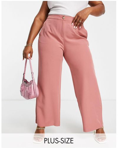 Simply Be Wide Leg Tailored Pants