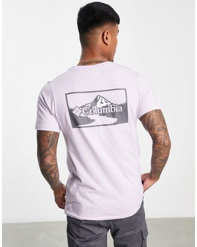 Columbia Rapid Ridge Ii - T-shirt Met Print Op - Wit