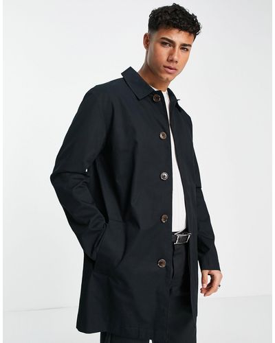 SELECTED Trench Coat - Black