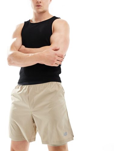 New Balance – ac – gefütterte shorts - Mehrfarbig