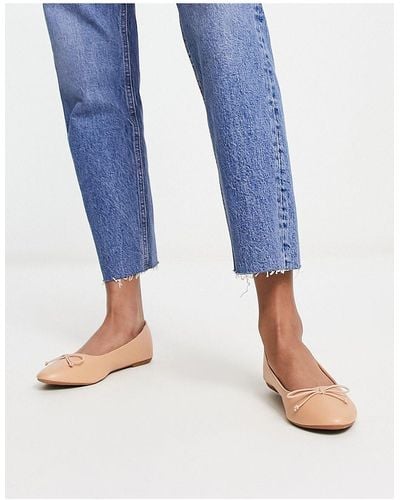 Truffle Collection Easy Ballet Flats - Blue