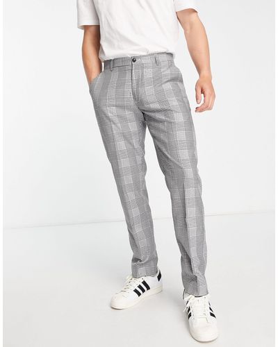 French Connection Regular Fit Pants - Gray