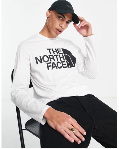 The North Face Standard - T-shirt Met Lange Mouwen - Wit