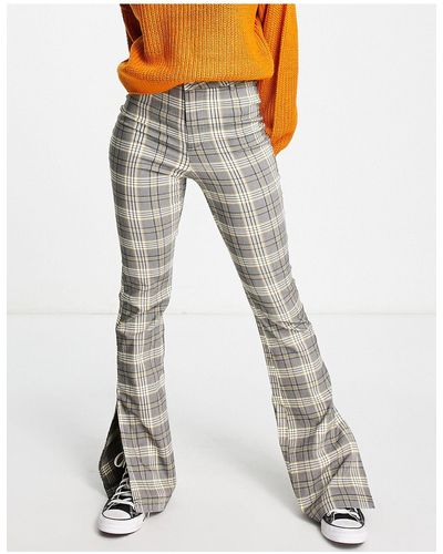Noisy May Flared Trousers - Multicolour