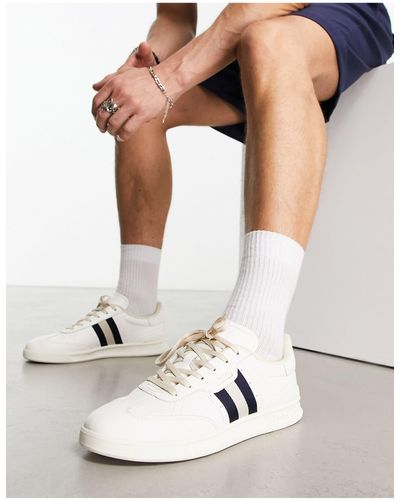 Polo Ralph Lauren Aera Leather Trainers - White