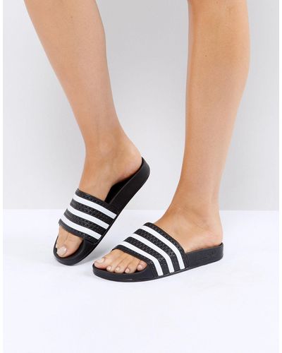 adidas Originals – adilette – e sandalen - Weiß
