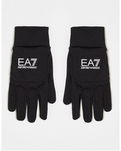 EA7 Armani - - Handschoenen - Zwart