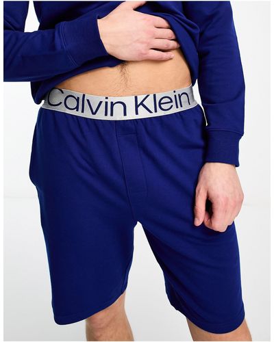 Calvin Klein – schlafshorts - Blau