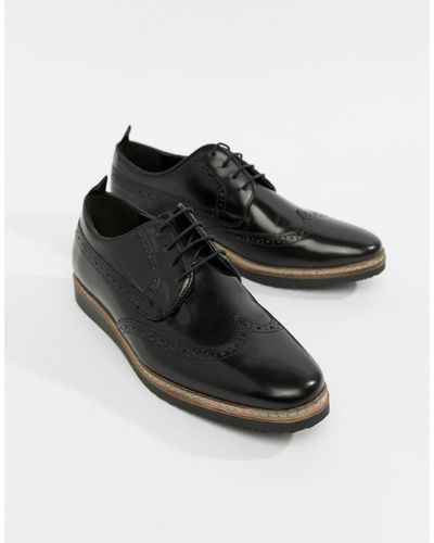 ASOS Brogue Shoes - Black