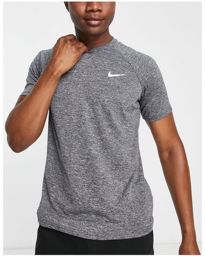 Nike Hydroguard - t-shirt à manches courtes - foncé chiné - Gris