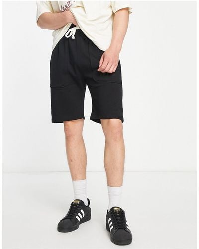 American Stitch Jersey Shorts - Black