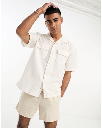 SELECTED Relaxed Fit Shirt - White