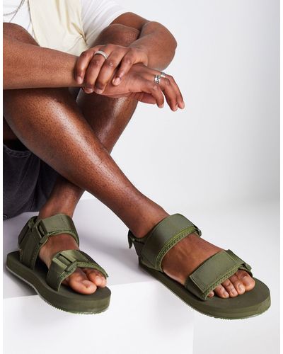 SELECTED Technical Strap Sandal - Brown
