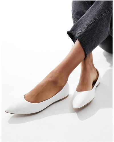 New Look Flat Shoe - White