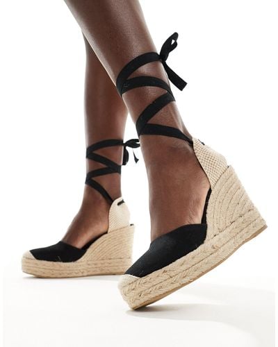 Pull&Bear Espadrille Wedge - Natural