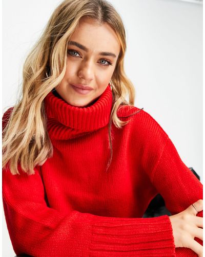 Brave Soul Cropped Coltrui - Rood