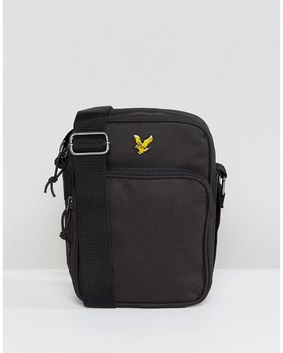 Lyle & Scott Flight Bag In Black