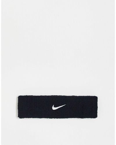 Nike Training - bandeau unisexe à logo virgule - Blanc