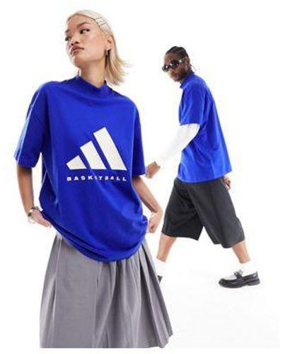 adidas Originals Adidas Basketball T-shirt - Blue